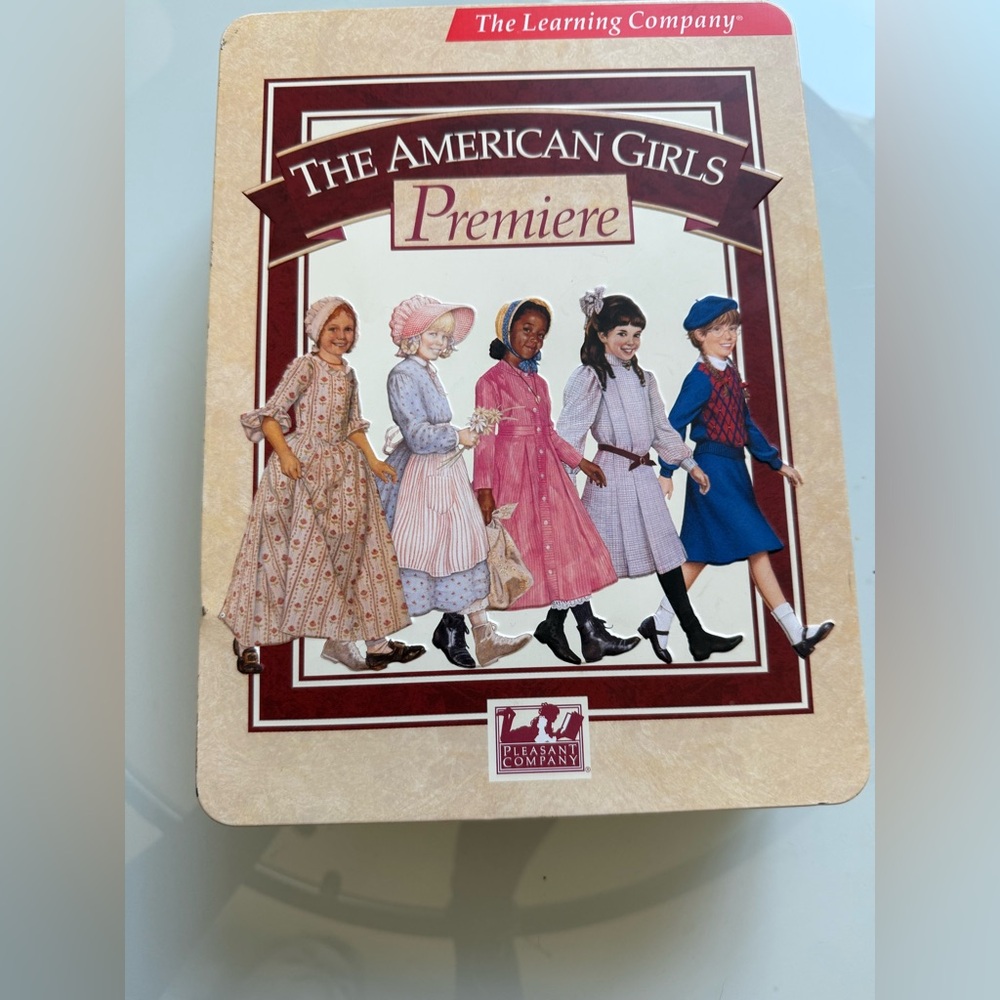 The American Girls Collection metal box